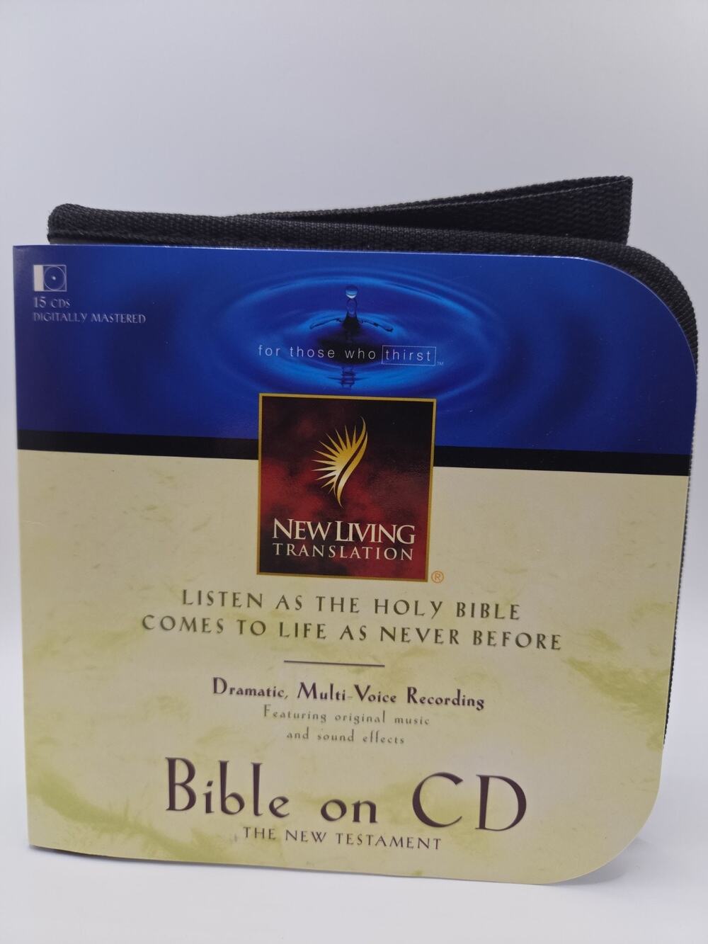 New Living Translation NLT Bible on CD New Testament 15 Disc Set Tyndale